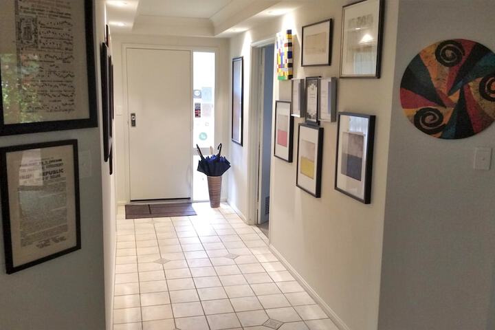 Interior entrance