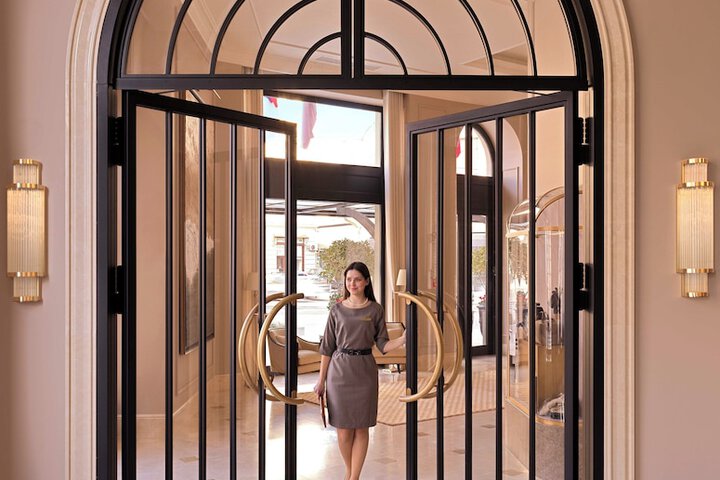 Interior entrance