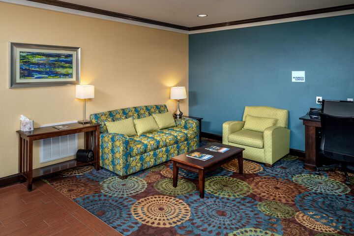 Lobby sitting area