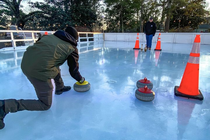 Ice skating