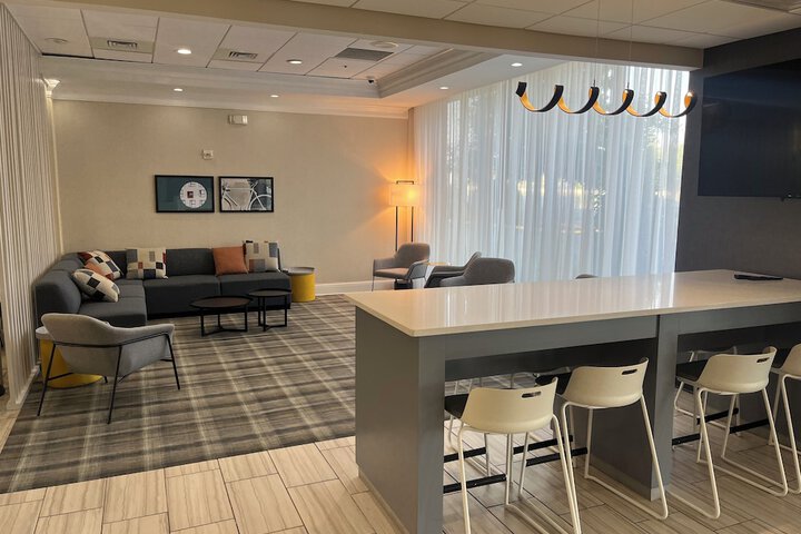 Lobby sitting area