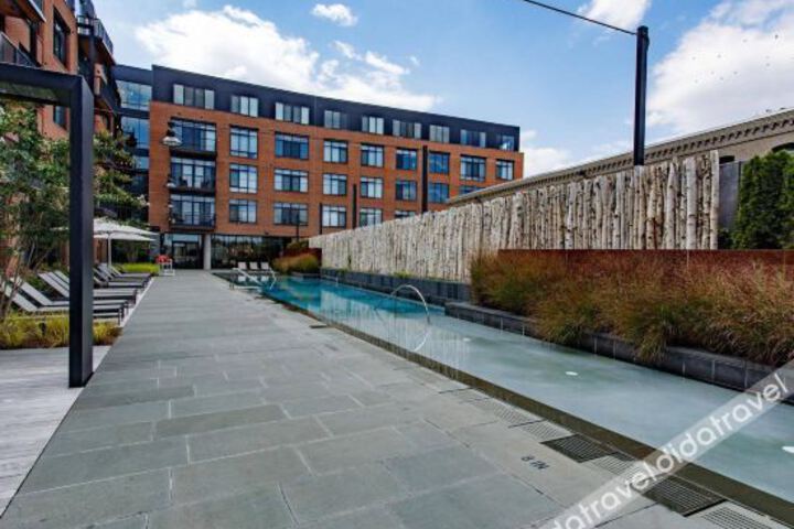 Exterior of Global Luxury Suites at the Wharf
