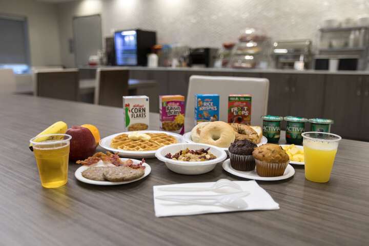 Breakfast buffet