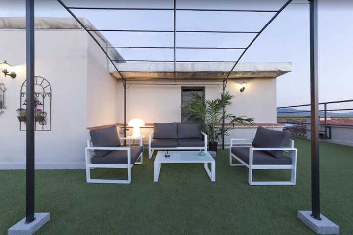 Rooftop terrace