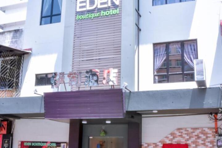 Exterior of Eden Boutique Hotel