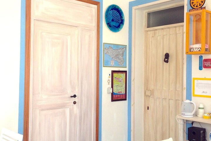 Interior entrance