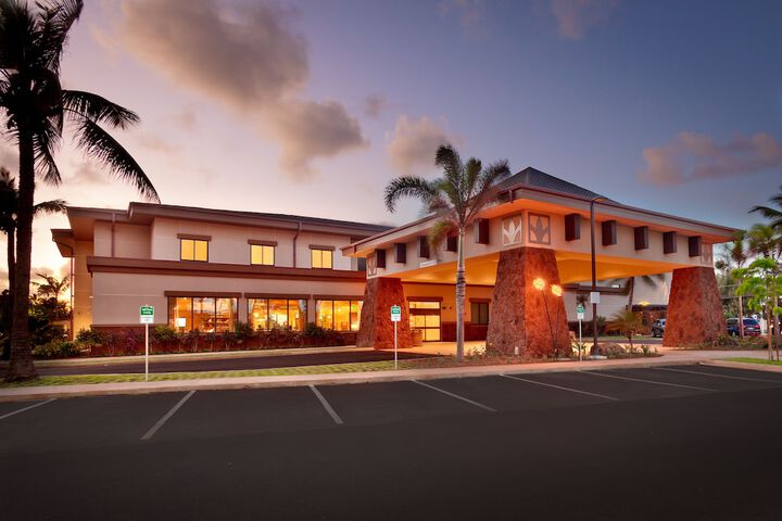 Front of property - evening/night