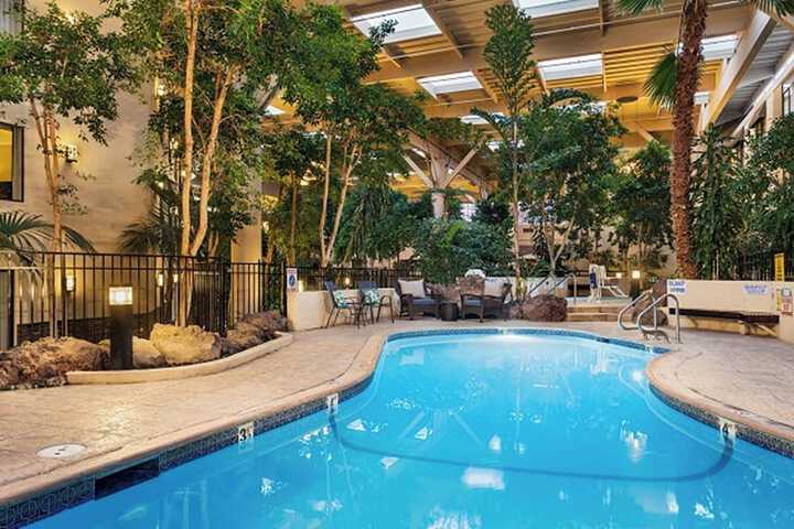 Swimming pool at FairBridge Hotel by Concord Plaza