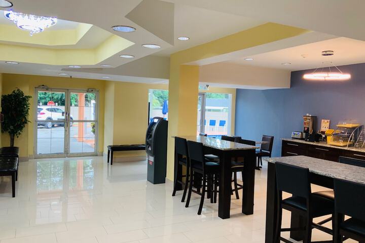 Lobby sitting area