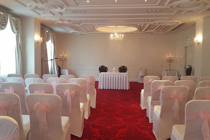 Indoor wedding