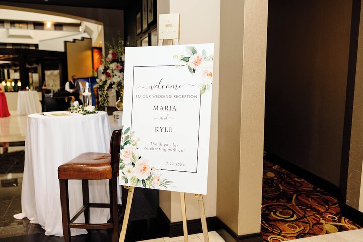 Indoor wedding