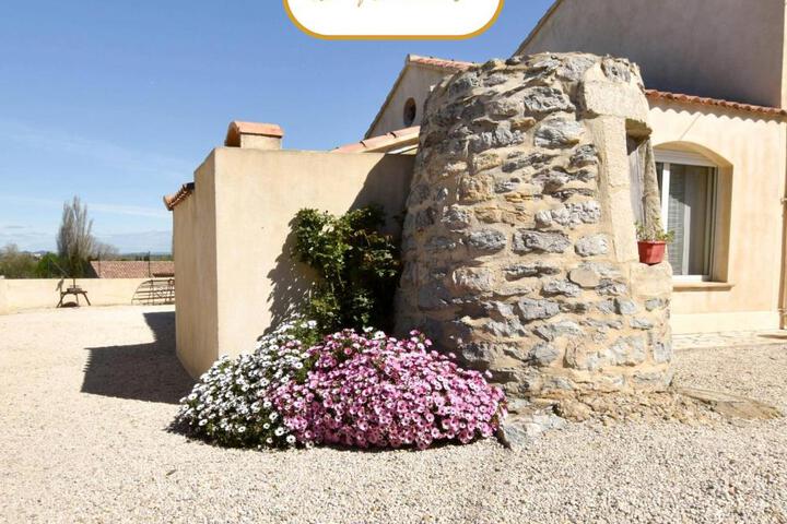 Margaillan - Parking - Jardin - Clim