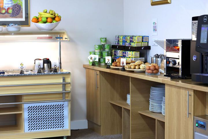 Breakfast area