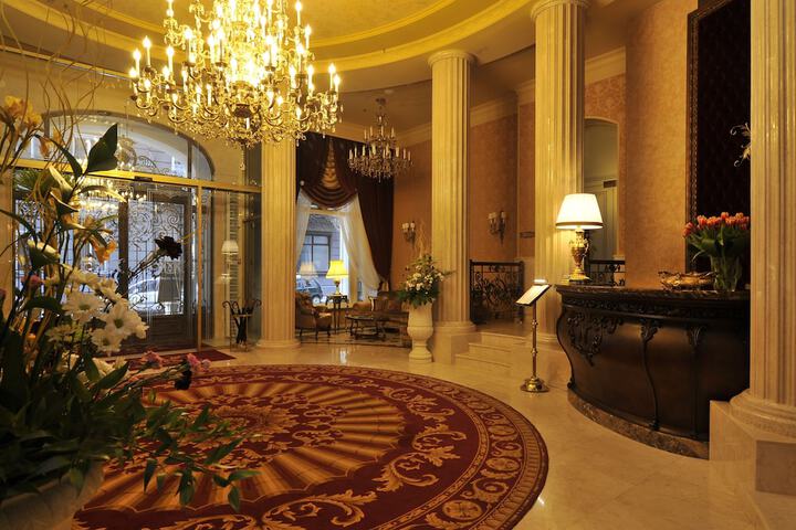 Interior entrance