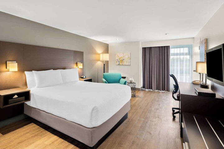 1 King Bed Pillowtop Mattress Business Plus Room Refrigerator High Speed Internet Accessible Desk Full Breakfast (6 of 6)