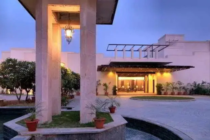 outside