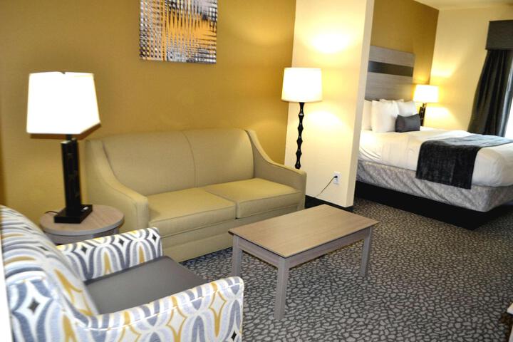 1 King Bed High Speed Internet Micrwave Refridgerator Coffee Maker Full Breakfast (23 of 27)