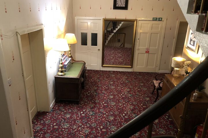 Interior entrance
