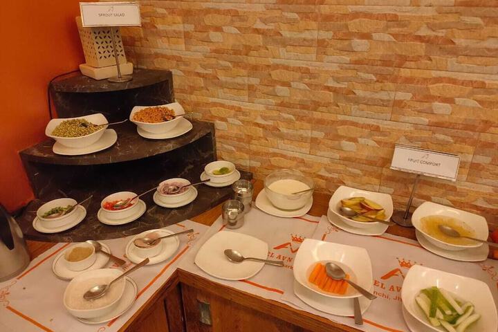 Breakfast buffet