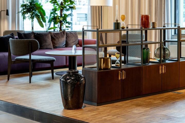 Lobby sitting area