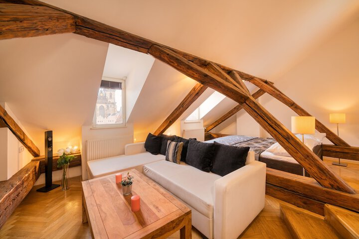 Old town square premium apartments in Prague