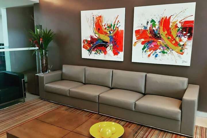 Lobby sitting area