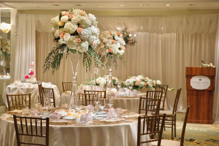 Indoor wedding