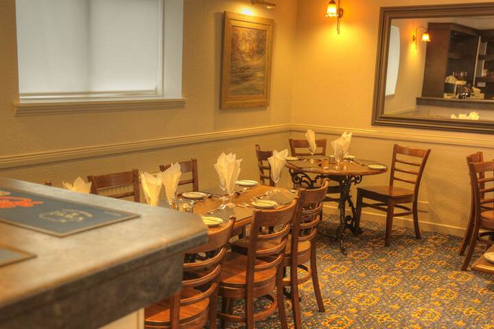 Breakfast area