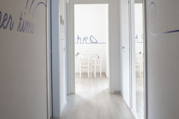 Interior entrance