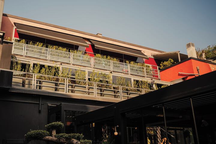 Interior entrance