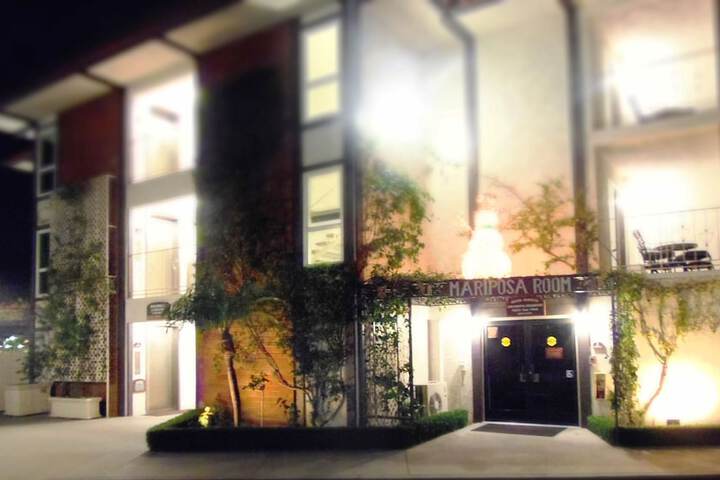 Front of property - evening/night