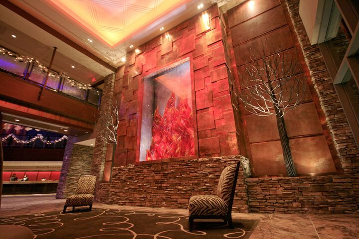 Interior entrance