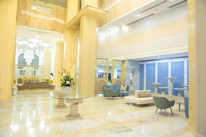 Interior entrance