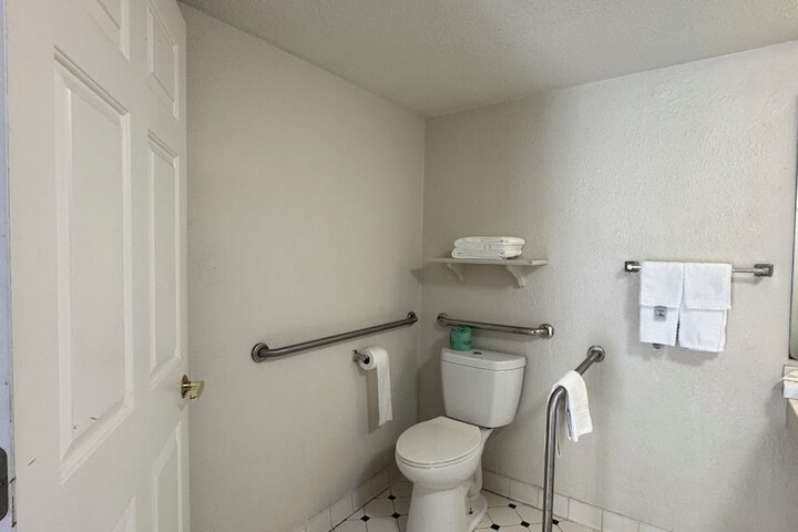 1 King Bed Mobility Accessible Bathtub with Grab Bars (6 of 9)