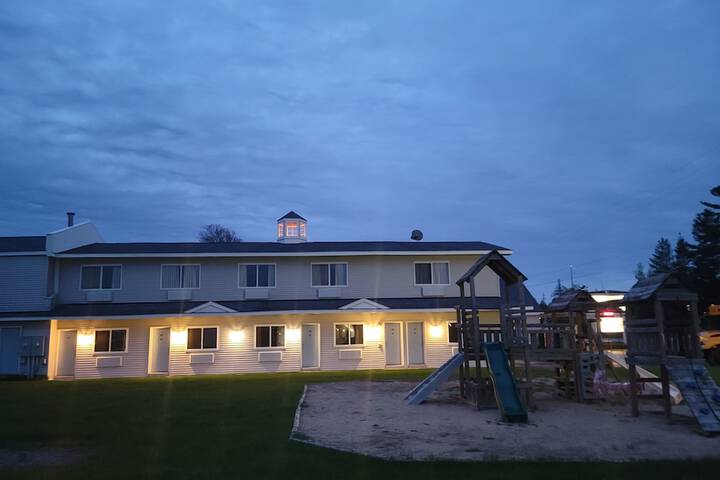 Front of property - evening/night