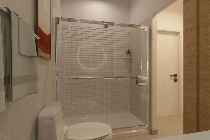 Bathroom shower