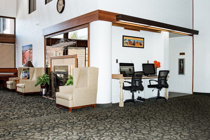 Lobby sitting area