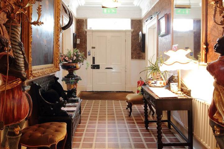 Interior entrance