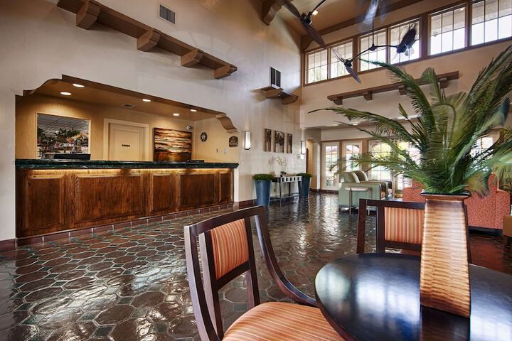 Lobby sitting area