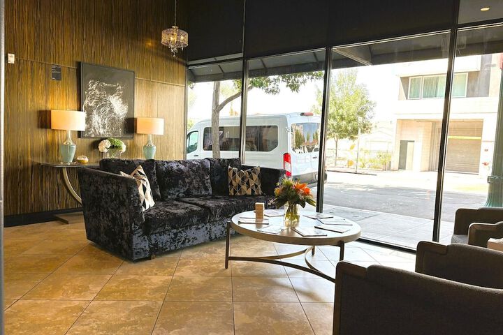 Lobby sitting area
