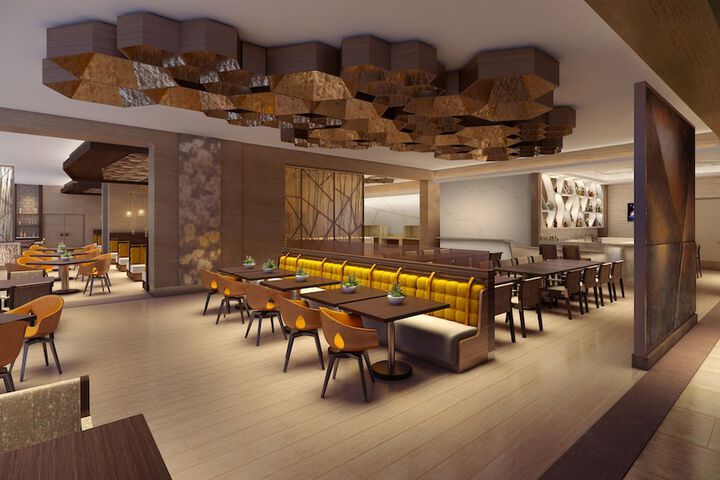 Breakfast area