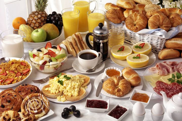 Breakfast buffet