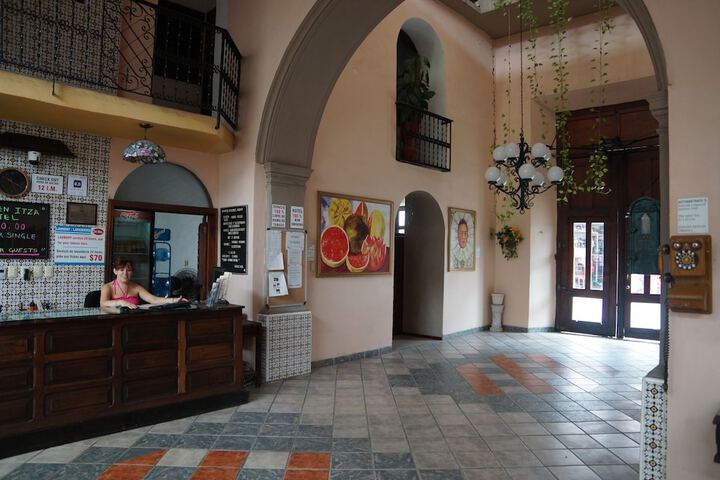 Interior entrance