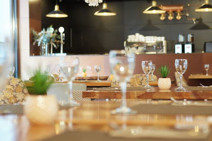 Breakfast area