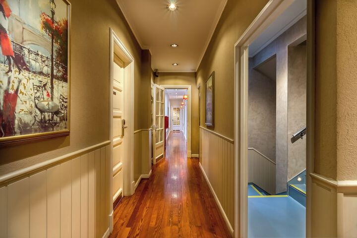 Interior entrance