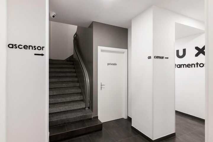 Interior entrance