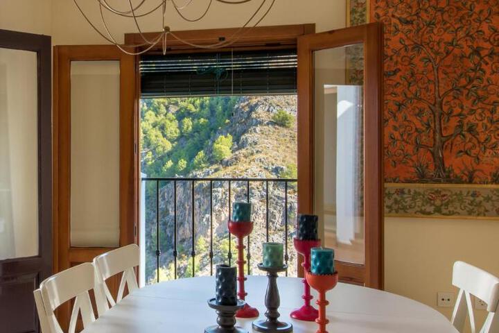 Quiet house in village center with mountains views