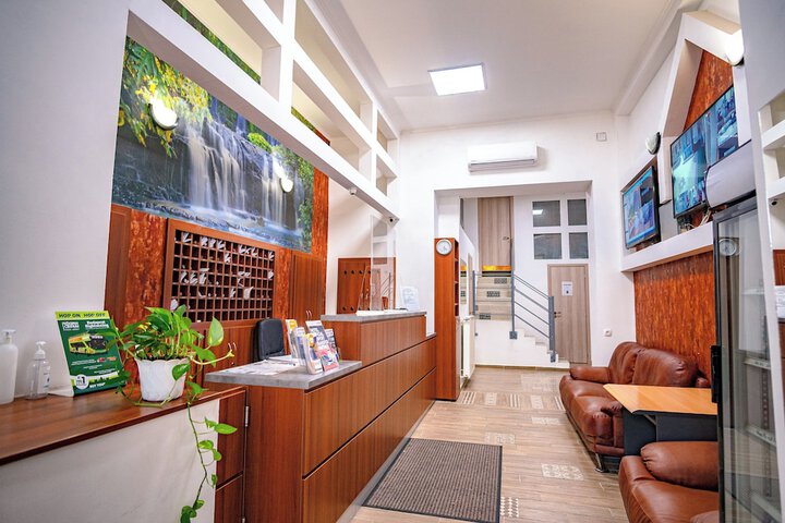 Interior entrance