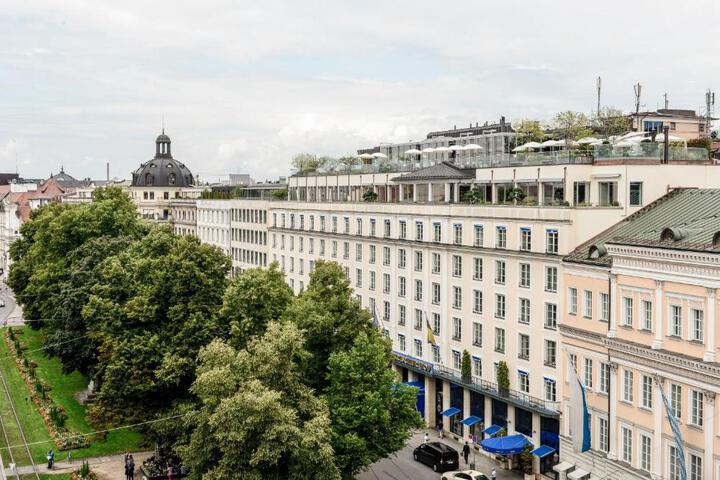 Exterior of Bayerischer Hof Hotel