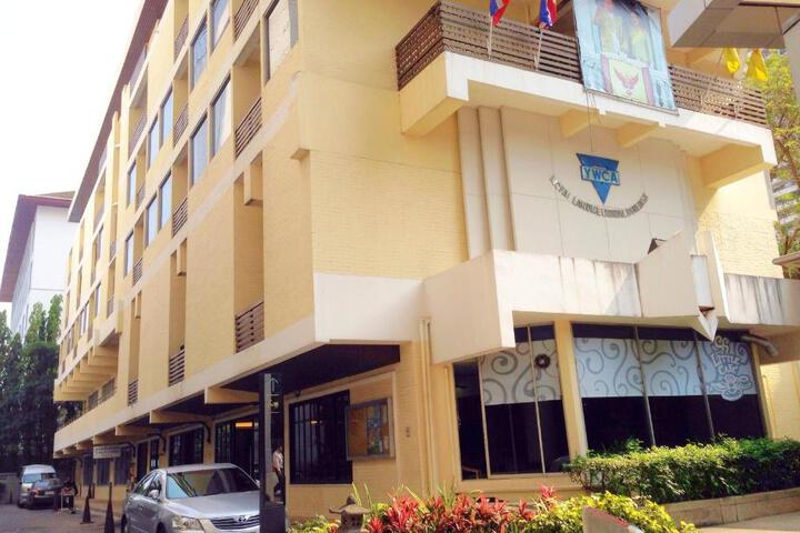 Exterior of YWCA Hotel Bangkok